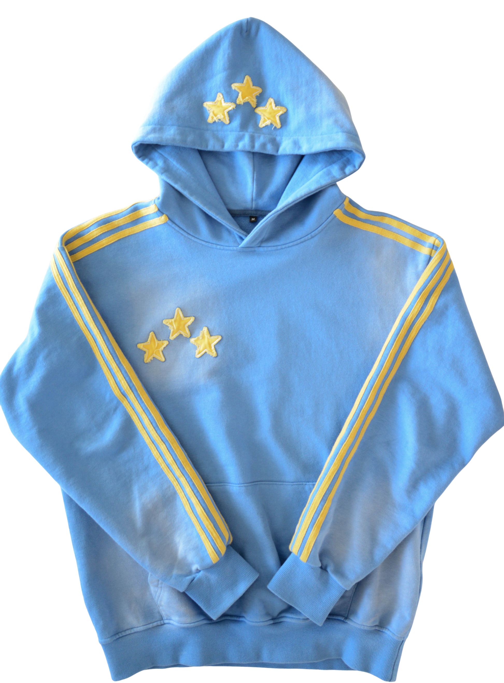 3 stars blue hoodie