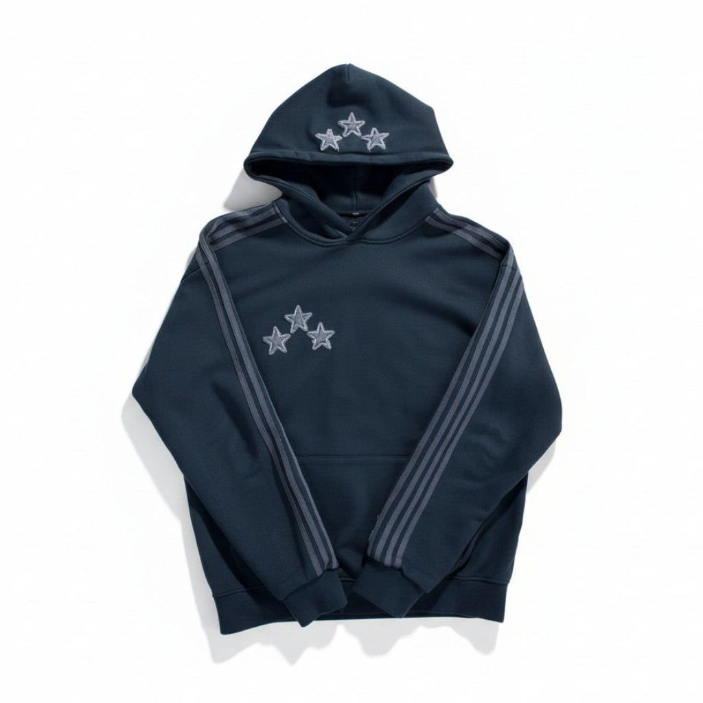 3 stars black hoodie – Museum Avenue