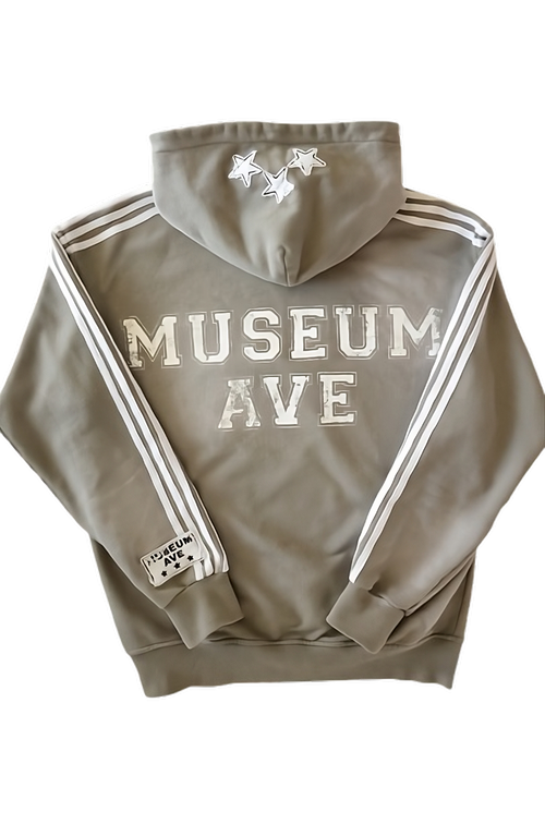 3 stars grey hoodie