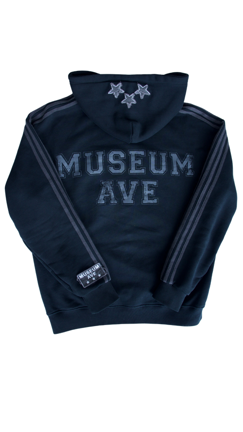 3 stars black hoodie