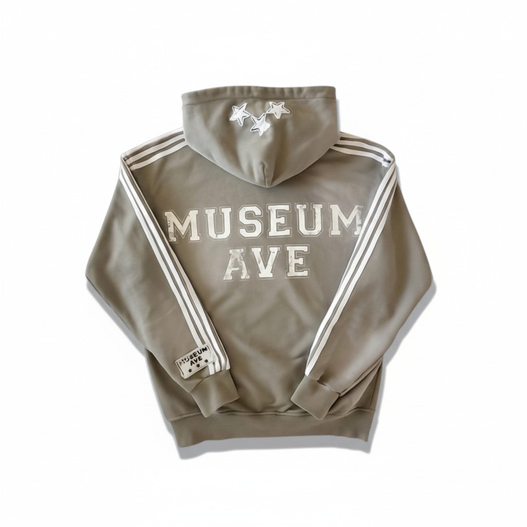 3 stars grey hoodie