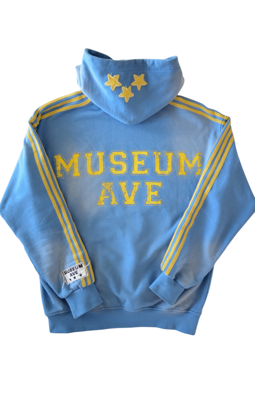 3 stars blue hoodie