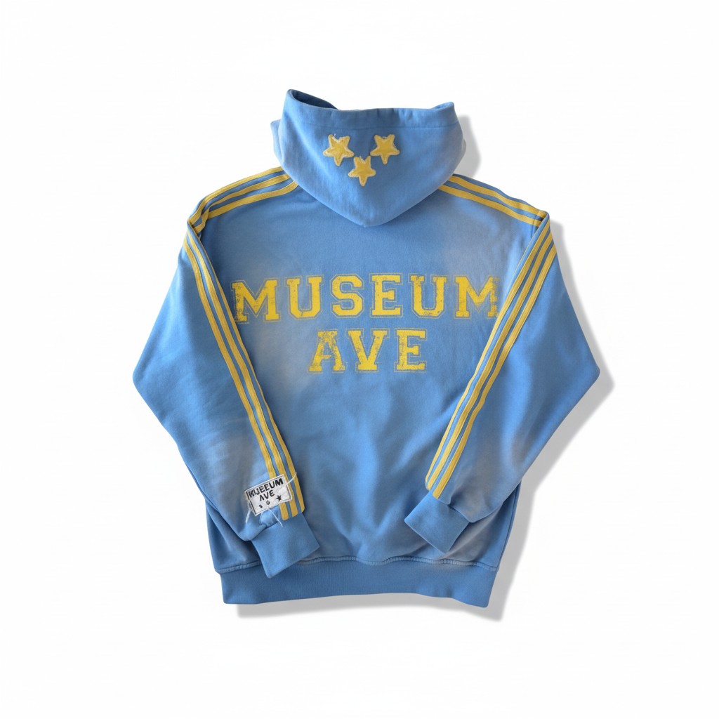 3 stars blue hoodie